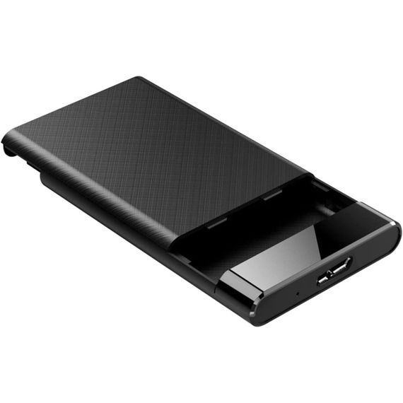 Внешний кейс для 2,5" SATA жестких дисков Addap EHDC-02 | внешний USB 3.0 карман для HDD/SSD | Зображення 1