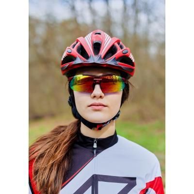 Шлем Velotrade с козырьком СIGNA WT-036 красный L (58-61см) (HEAD-013) | Зображення 1