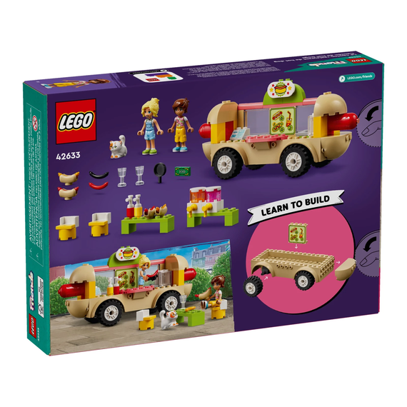 Конструктор LEGO Friends Вантажівка із гот-догами LEO KAYA 42633 ff | Зображення 5