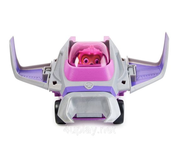 Щенячий Патруль рятувальна машина-трансформер човен Скай Paw Patrol Aqua Pups Skye Transforming Manta Ray | Зображення 6