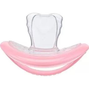 Пустышка Curaprox + контейнер для хранения 7-18 мес. розовая (Babysoother pink size 1) - Топ Продаж!
