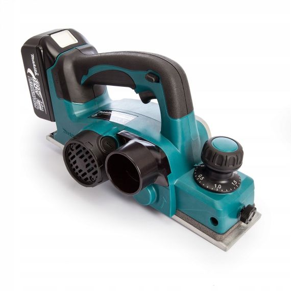 Рубанок акумуляторний Makita DKP180Z (82 мм, 14000 хв-1, LXT, без акумуляторів та зарядного пристрою) | Зображення 6