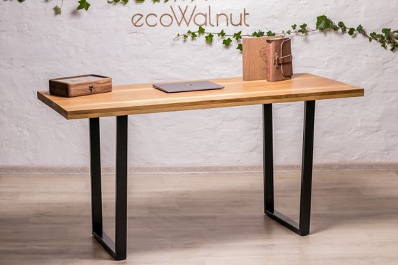 Стіл для кухні EcoWalnut із прямокутними краями L (дуб) | Зображення 8