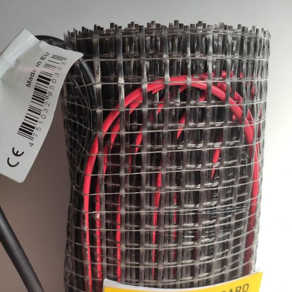 Комплект двухжильный нагревательный мат Ryxon HM 200 W/m²(ø3.5 мм)+терморегулятор программируемый EcoReg М6.71 | Зображення 3