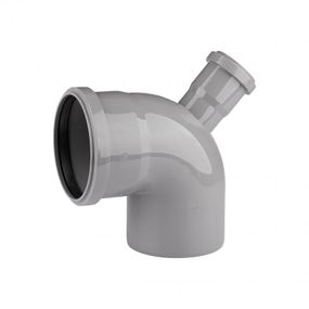 Коліно TA Sewage 110x90 ° з відведенням 50х67 ° SD00051467