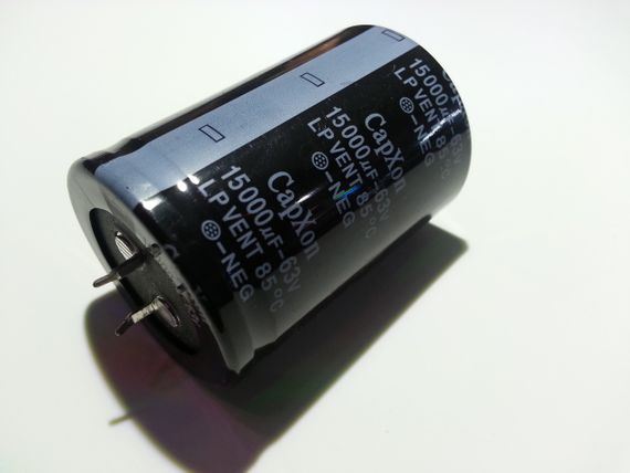 68000mkf - 16v  LP 35*52  CAPXON 85°C конденсатор електролітичний | Зображення 2