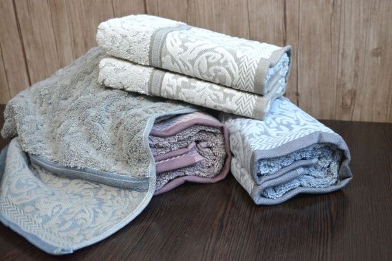 Набор полотенец 70х140 см Pupilla Collection Dallas, банные 4 шт. | Зображення 2