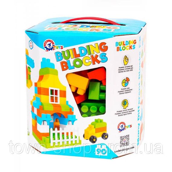 Игрушка "Конструктор ТехноК", арт.6573TXK 90 дет. | Зображення 1