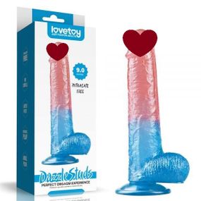 Яркий и оригинальный фаллоимитатор 9'' Dazzle Studs sexstyle