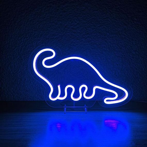Неоновый светильник Динозавр 340х210 acr-n000097 | Зображення 1