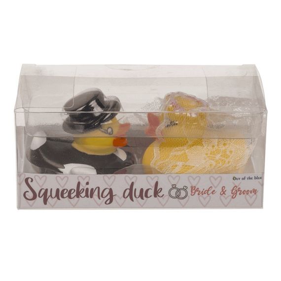 Игрушка утки, жених и невеста Squeaking ducks, Bride & Groom 6см sexstyle | Зображення 2