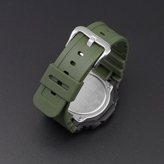 Ремешок для Casio G-Shock GA-2100/2110 Army Green SI | Зображення 1