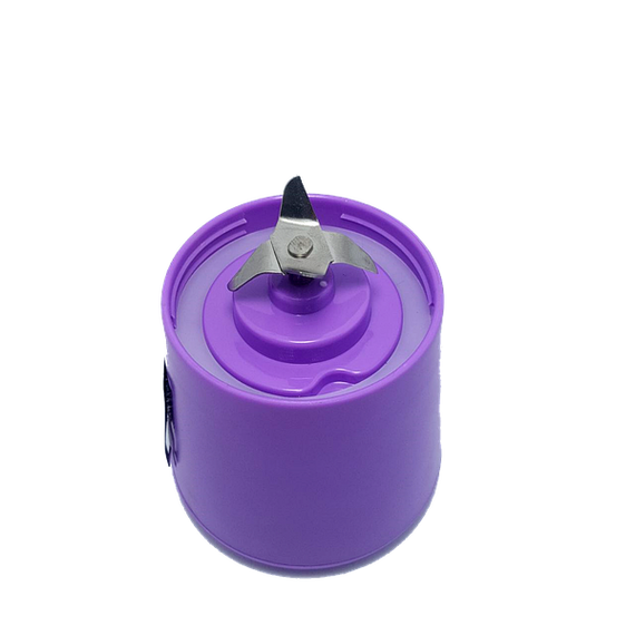 Блендер Smart Juice Cup Fruits USB Фіолетовий 4 ножі