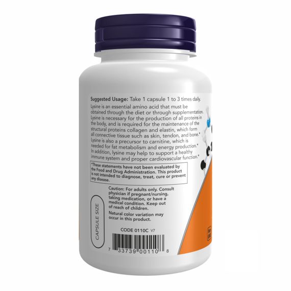 Lysine 500mg - 100 vcaps | Зображення 2