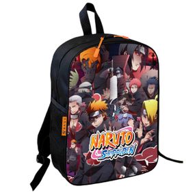 Рюкзак школьный детский  Наруто Акуцуки,Саске, Итачи, Учиха, "Naruto" 36х27 см  для мальчика (00828)
