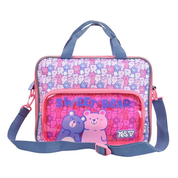 Сумка школьная А4 YES В-1 Sweet Bear 550421 2.7х6.5х34 см | Зображення 1