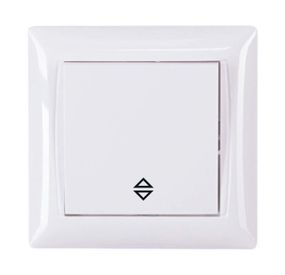 Вимикач внутрішній прохідний білий IP20 Latina Ny95000158