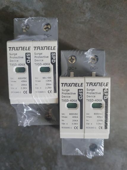 ПЗІП DC 2Р 800V TAXNELE від імпульсних перешкод на сонячні панелі | Зображення 1