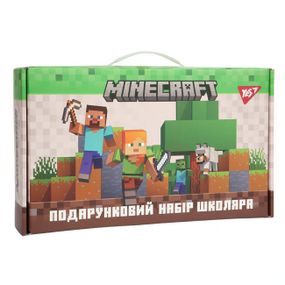 Набір канцелярії Подарунковий набір школяра Minecraft YES 450246 Різнокольоровий shop (5056574474483)