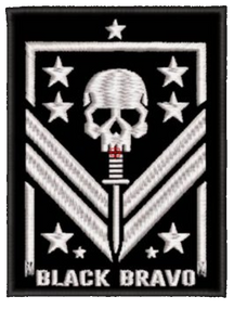 Шеврон Black Bravo