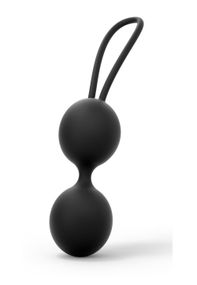 Вагинальные шарики Dorcel Dual Balls, диаметр 3,6 см, вес 55 г, Черный