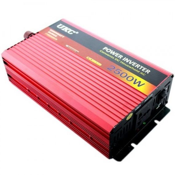 Преобразователь авто (инвертор) UKC 12V-220V AR 2500W