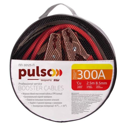 Прикурювач PULSO 300А (до -45С) 2,5м в чохлі | Зображення 4