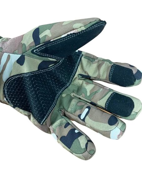 Зимові тактичні рукавиці Soft-shell Мультикам розмір XXL | Зображення 1