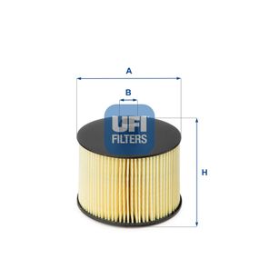 Фильтр топливный UFI 26.022.00