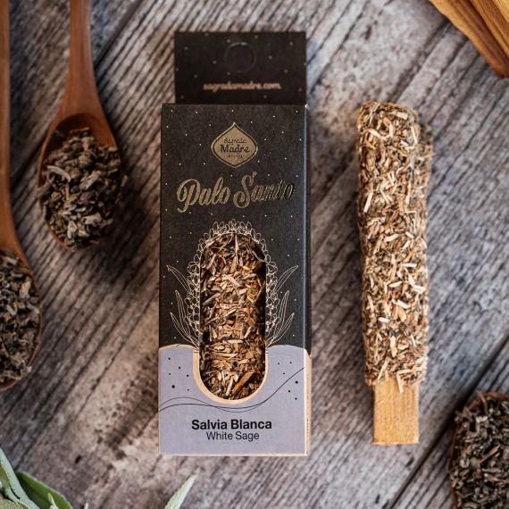 Дерево Пало Санто з Білою Шавлією  1 шт. Sagrada Madre 7798348235286 | Зображення 1