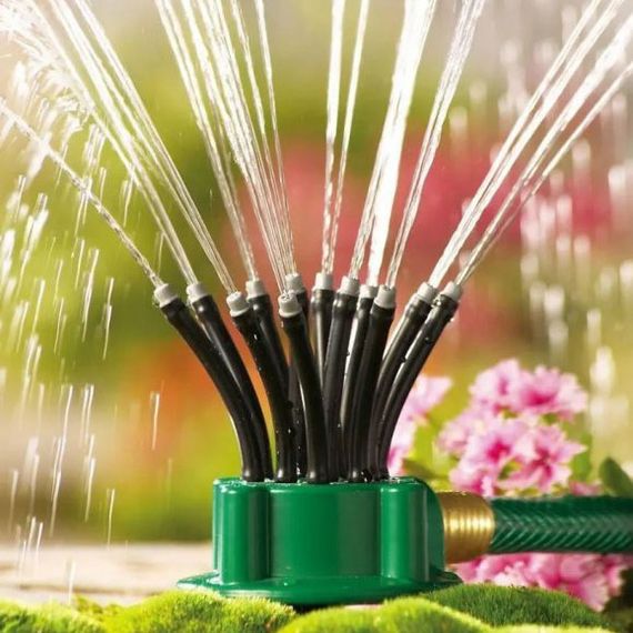Спринклерный ороситель - распылитель для газона 360 Multifunctional YD-370 Water Sprinklers | Зображення 4