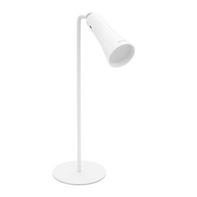 Настільна USB LED лампа Remax RT-E710 із прищіпкою. 3W. 4000K. АКБ 1200mAh. Висота 300 мм, White, Box