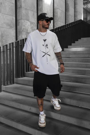 Футболка з ДТФ принтом (оверсайз)