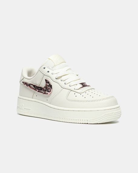 Кроссовки бежевые  Air Force 1 Low ‘Molten Metal Pink Swoosh ‘ / аир форс весна / лето / осень Nkaf16 38 24 см | Зображення 6