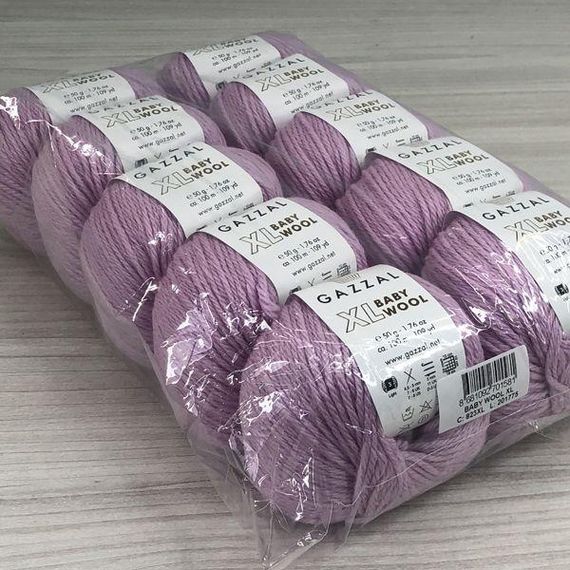Пряжа Gazzal – Baby Wool XL колір 823 | Зображення 3