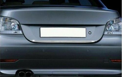 Кромка багажника (нерж.) для BMW 5 серія E-60/61 2003-2010 років | Зображення 3