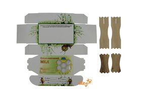 Коробки для Сотового меду з міні рамками комплект — 50шт.