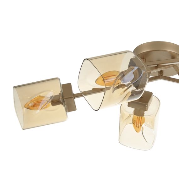 Люстра потолочная в спальню E14 40W G (LK-669C/6) | Зображення 5