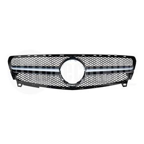 Решетка радиатора Mercedes Benz W176 16-18 (серебристая/чёрная) AMG A45, AutoTechteile, 130 8887, 176 880 20