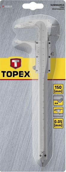 Штангенциркуль TOPEX, 150 мм (31C615) | Зображення 1