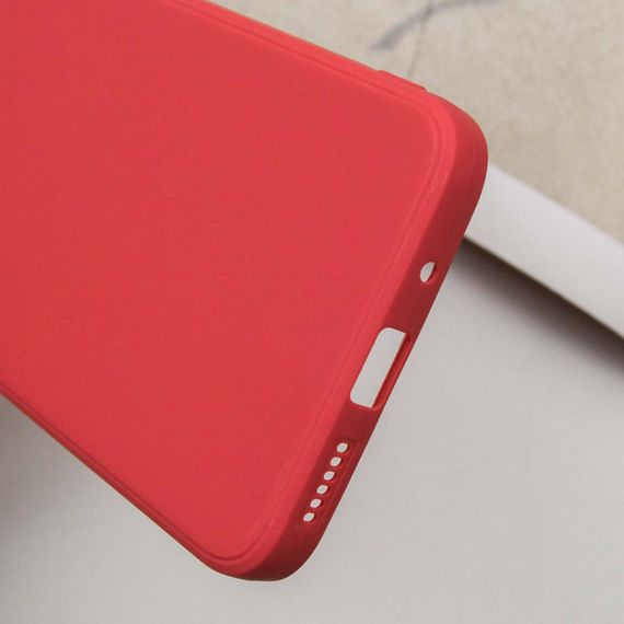 Силиконовый чехол Candy Full Camera для Xiaomi Redmi 12 Красный / Camellia | Зображення 5