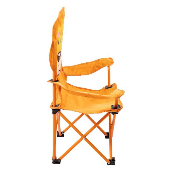 Розкладне крісло туристичне 34х58х65 см крісло для пікніка на природу з підстаканником Помаранчевий | Зображення 2