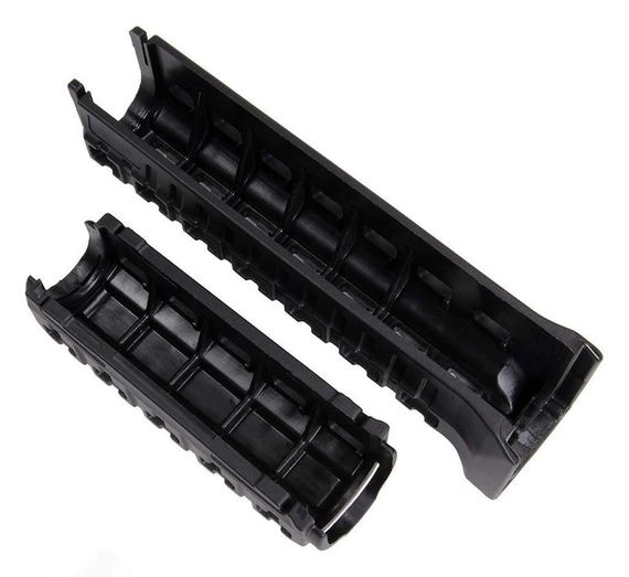 Цевье на ак DLG Tactical АК c 2-мя планками Picatinny + слоты M-LOK Цевье для ак 74 Цевье тактическое для ак | Зображення 3