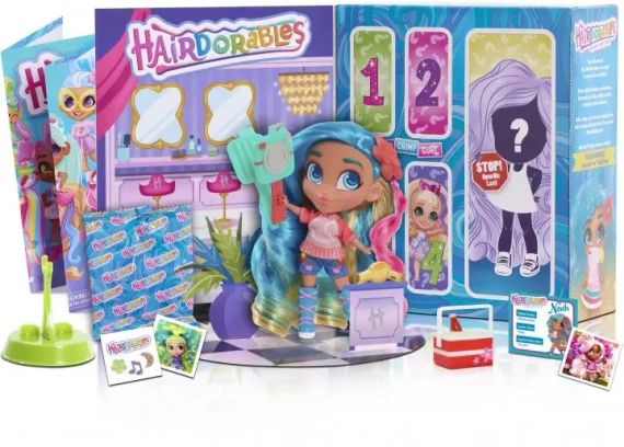 Игрушка кукла Hairdorables Dolls серия 3 с аксессуарами Кукла в коробке кукла с длинными волосами | Зображення 2