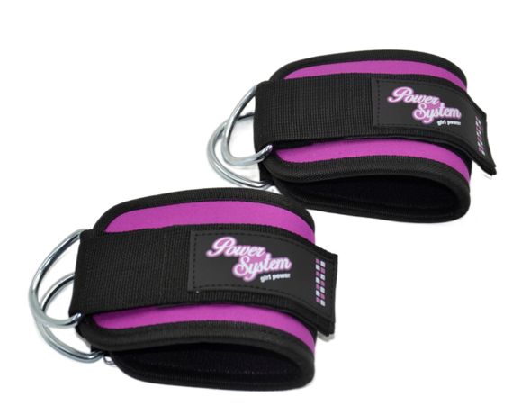 Манжети на щиколотку Павер сістем PS-3450 Ankle Strap Gym Babe Purple | Зображення 1