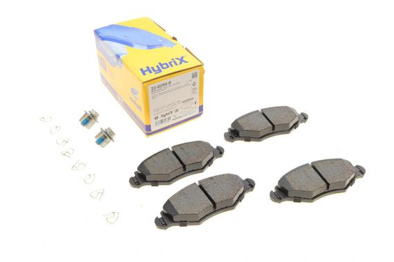 Колодки гальмівні передні Peugeot 206 98- Peugeot 206+ 09-13 Peugeot 306 93-01 22-0254-0