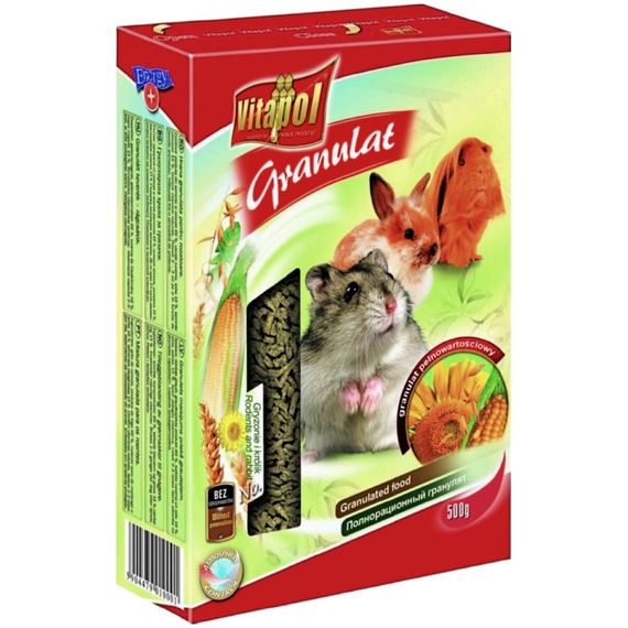 Корм для гризунів Vitapol Karmeo Pellet 500 г (5904479010001) | Зображення 1