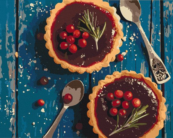 Картина по номерам. Art Craft "Брусничная корзина" 40х50 см 12009-AC