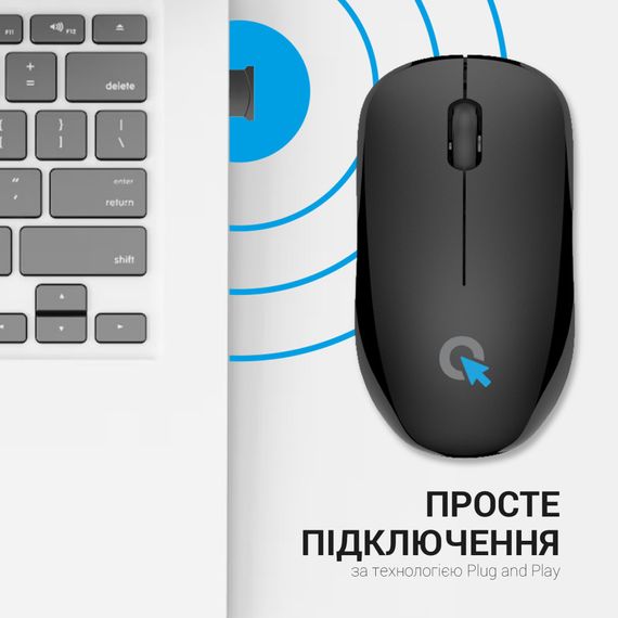 Мишка OfficePro M183 Wireless Black (M183) | Зображення 6