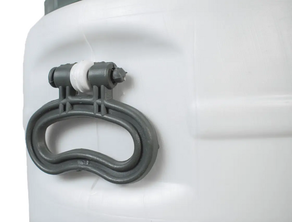 Пищевая бочка 50 л белая бидон  широкая горловина для молока и меда | Зображення 3